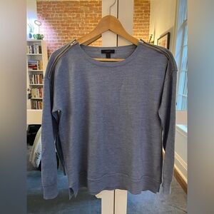 J.Crew Merino Wool Blue Sweater